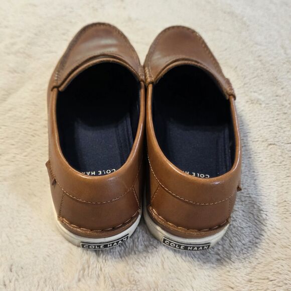 Cole Haan Nantucket II 2.0 Moc Toe Penny Loafers Size 10 M Brown Leather C27789 main image 5
